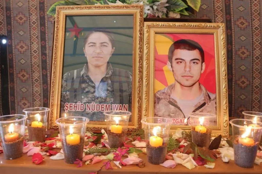 Li Qamişlo û Kobanê merasîma sersaxiya şehîd Nûdem Wan
