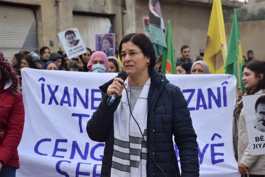 Şênî û ciwanên Dirbêsiyê qetilkirina şehîd Zelal Zagros şermezar kir