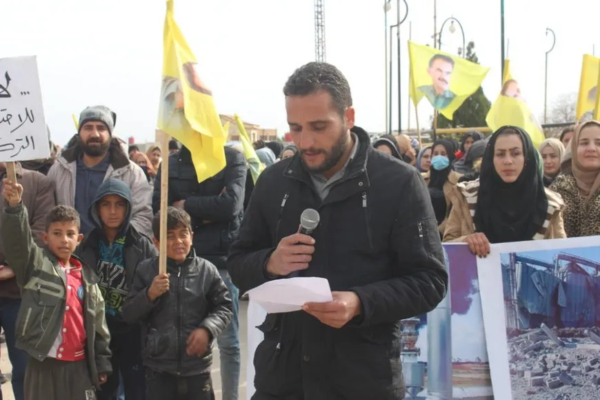 Li Dêrazor û Til Birakê êrişên dewleta Tirk hatin şermezarkirin