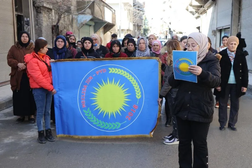 Jinan sûcên dewleta Tirk ên li dijî jinan ên li herêmên dagirkirî şermezar kirin