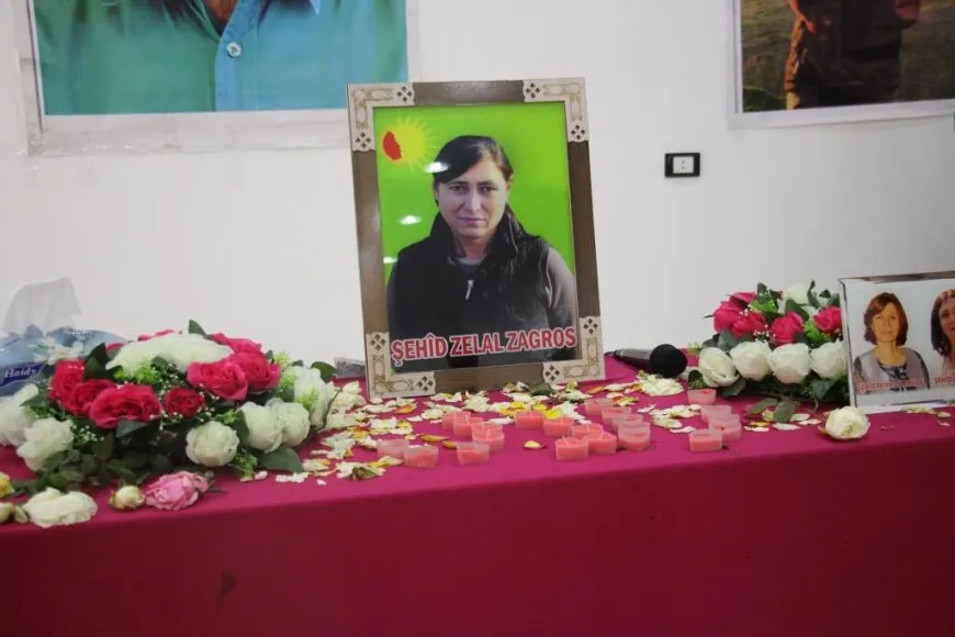 Şêniyên Minbicê teqezî bi şopandina rêya şehîd Zelal Zagros kir