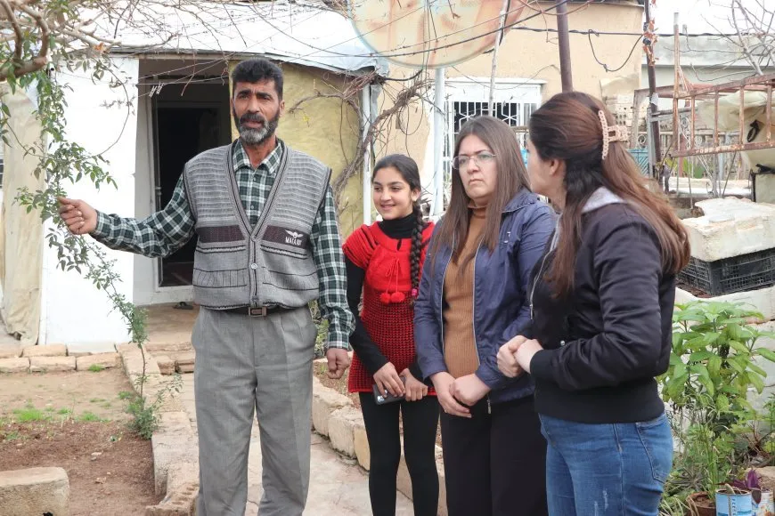 Endamên Platforma Ekolojiyê serdana malan kir
