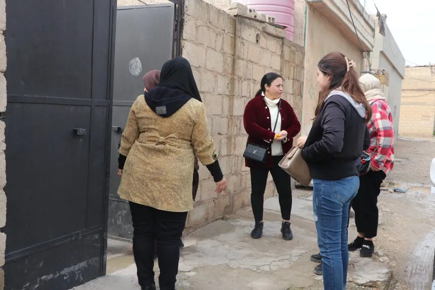 Endamên Platforma Ekolojiyê serdana malan kir