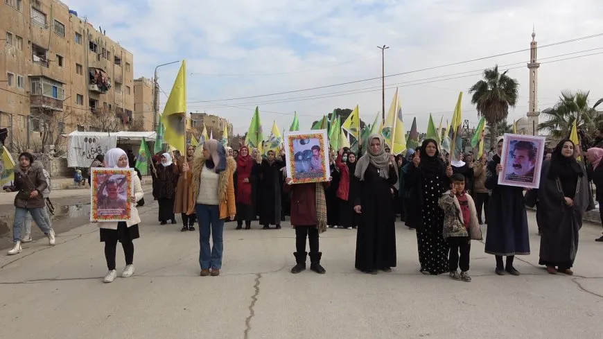 Şêniyên kantona Tebqayê: Em hêza xwe ji Rêber Abdullah Ocalan digirin
