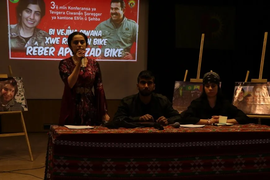 Tevgera Ciwanên Şoreşger konferansa xwe ya 3'emîn li dar xist