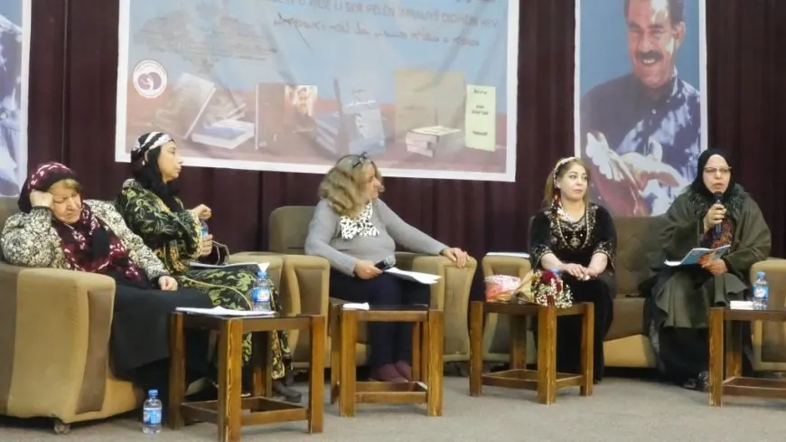 Jinên wêjevan û helbestvan li ser qonaxên jiyana Rêber Abdullah Ocalan axivîn