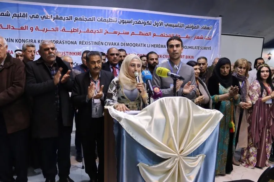 Konferansa damezirîner a Konfedrasyona Civaka Demokratîk bi dawî bû