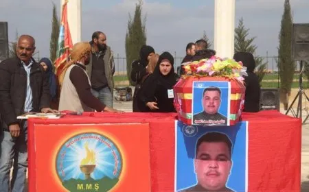 Şêniyên Reqayê şehîd Ebdulsamad El Hemûd oxir kir