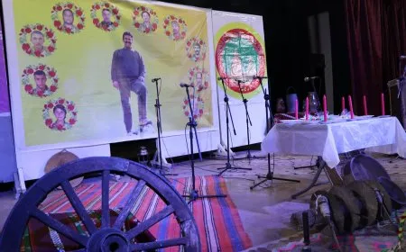 Êzidiyên Efrînê bi boneya Cejna Bêxwîn şahiyek li dar xist