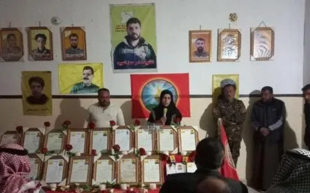Li Dêrazorê 18 şehîd hatin bibîranîn