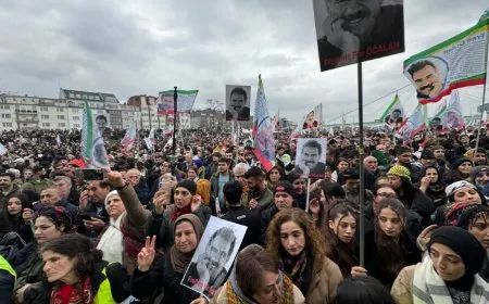 Li Kolnê meş û mîtînga bi beşdariya sedan hezaran kesî