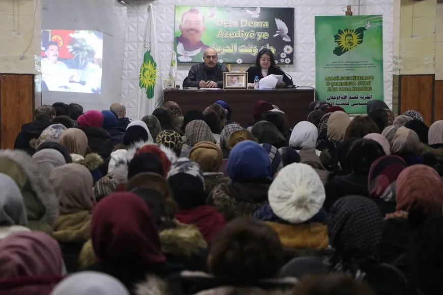 Li Bakur û Rojhilatê Sûriyeyê çalakiyên ji bo azadiya Rêber Abdullah Ocalan