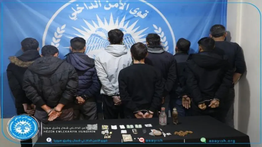 Li Qamişloyê 9 bazirganên hişbirê hatin destgîrkirin