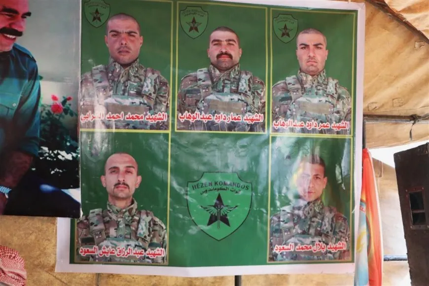 Sersaxî ji malbatên 5 şehîdan re hat xwestin