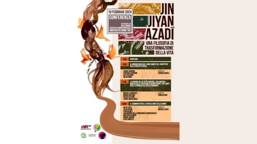 Li Romayê konferansa ‘Azadiya jinê û Abdullah Ocalan’