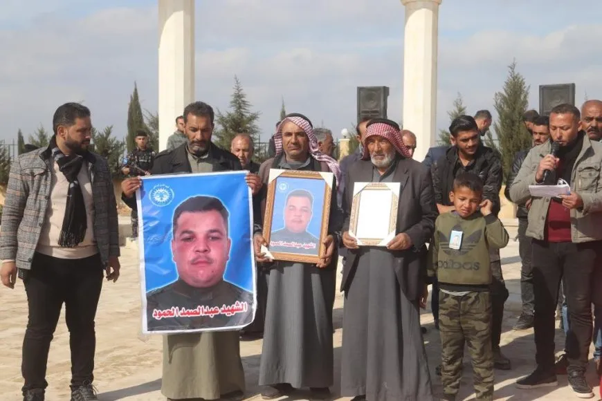 Şêniyên Reqayê şehîd Ebdulsamad El Hemûd oxir kir