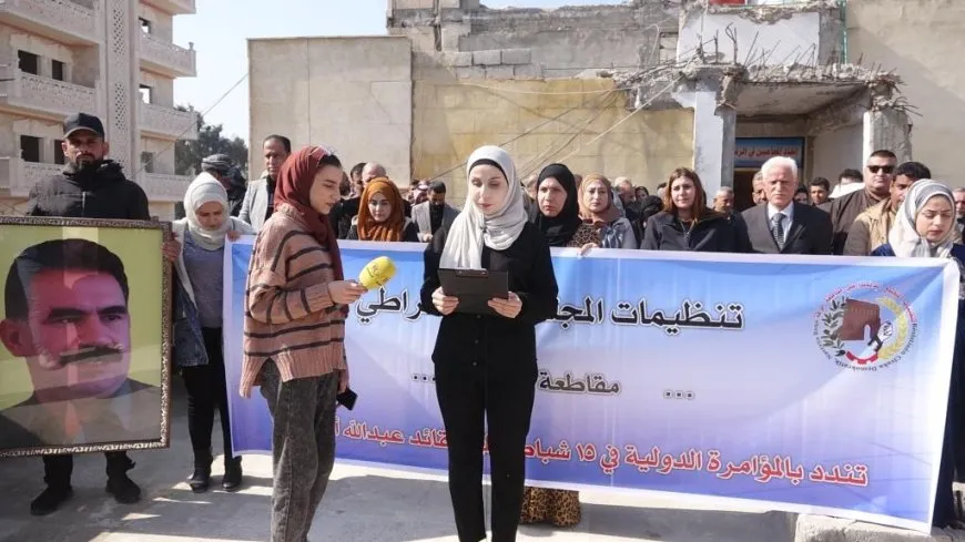 Di salvegera komploya navneteweyî de banga azadiya Rêber Abdullah Ocalan hat kirin
