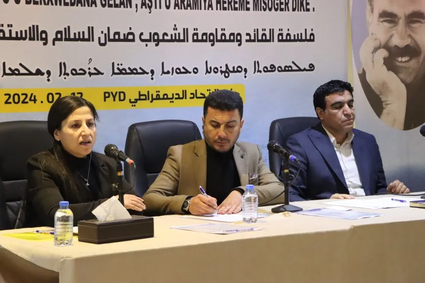 Foruma li Qamişloyê: Ji bo azadiya Rêber Abdullah Ocalan têkilî dê bên xurtkirin