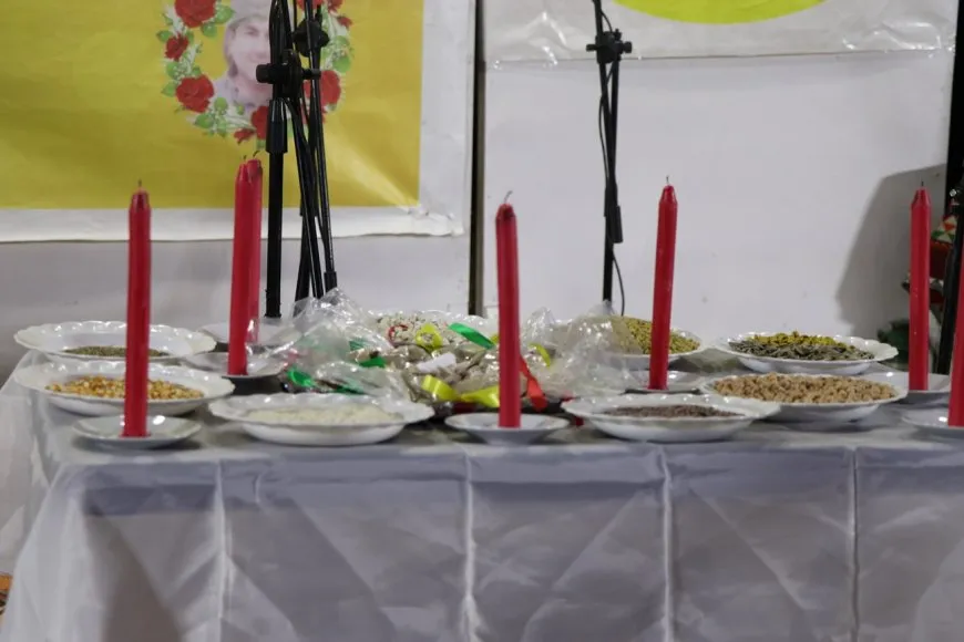 Êzidiyên Efrînê bi boneya Cejna Bêxwîn şahiyek li dar xist