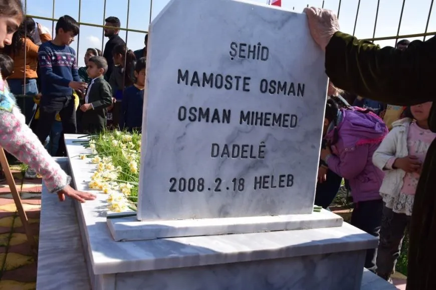 Şehîd Osman Dadelî li ser gora xwe hat bibîranîn