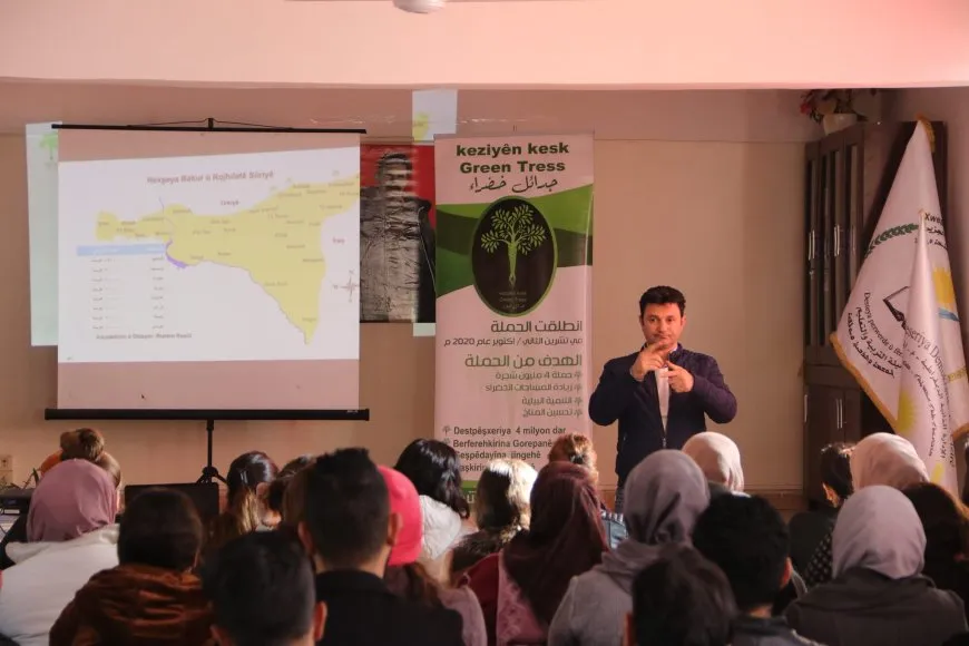 Ji berpirsên komîteyên jîngehê yên dibistanan re atolyeyek hat lidarxistin