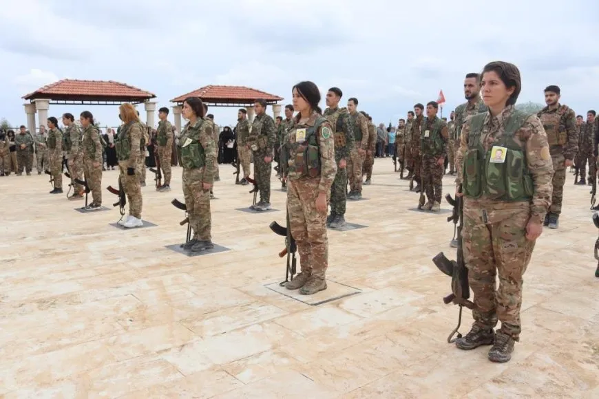 Şervanê QSD`ê şehîd Ehmed El Ebbas hate oxirkirin