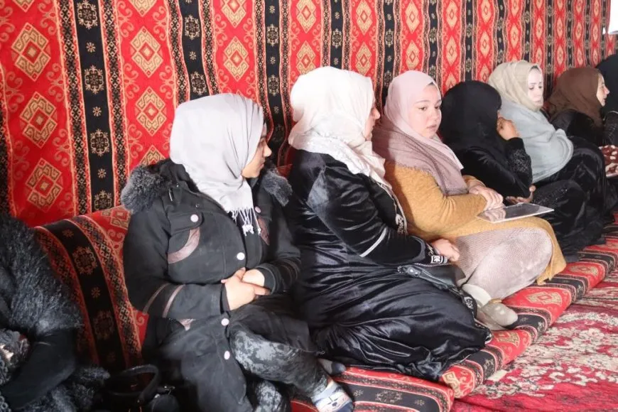 Şêniyên Reqayê sersaxî da malbata şehîd Ehmed Ebas