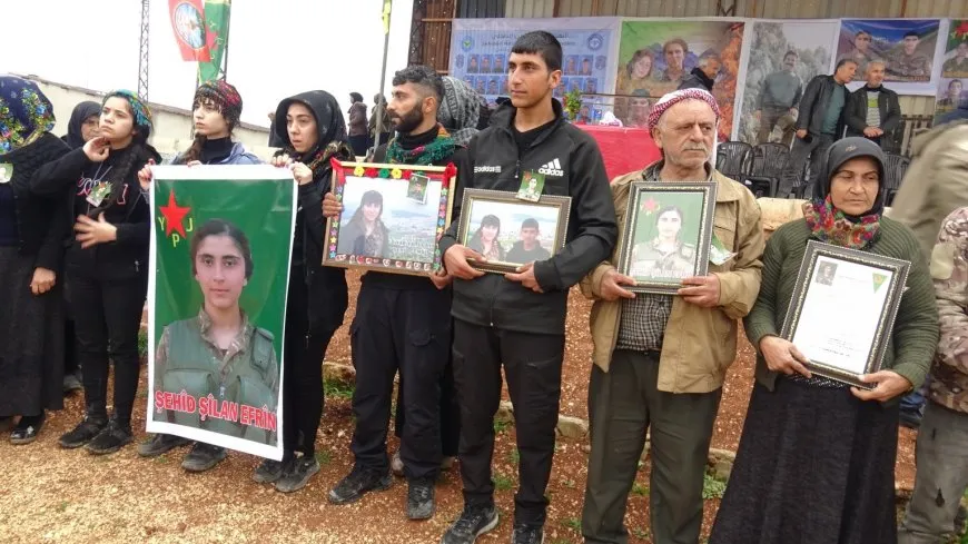 Ji bo şehîd Şîlan û şehîd Şoreş li Şehbayê merasîma sersaxiyê li dar ket