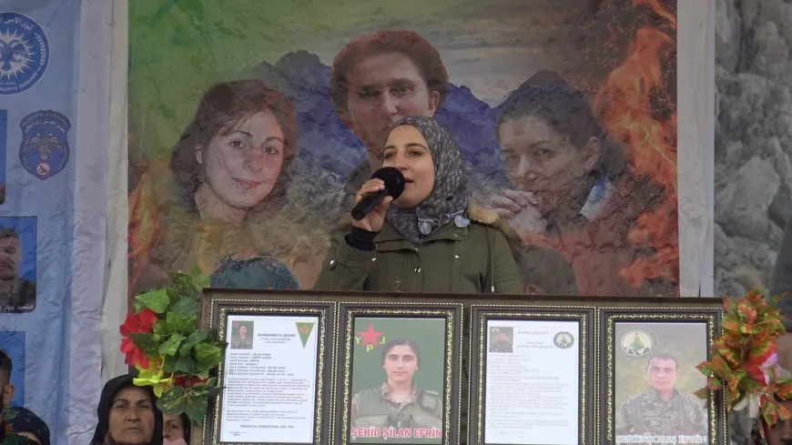 Ji bo şehîd Şîlan û şehîd Şoreş li Şehbayê merasîma sersaxiyê li dar ket