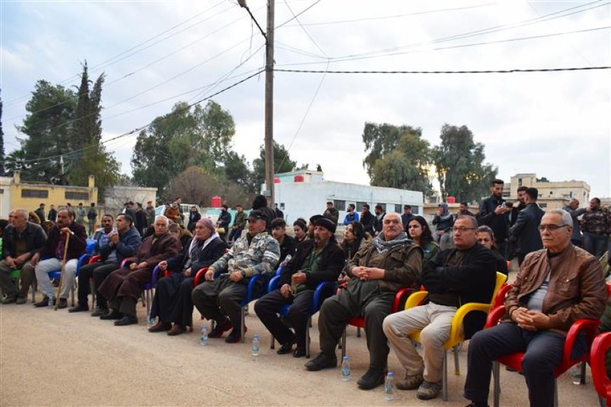 Xelkê Til Temirê şehîdên 23'yê Sibatê bi bîr anîn