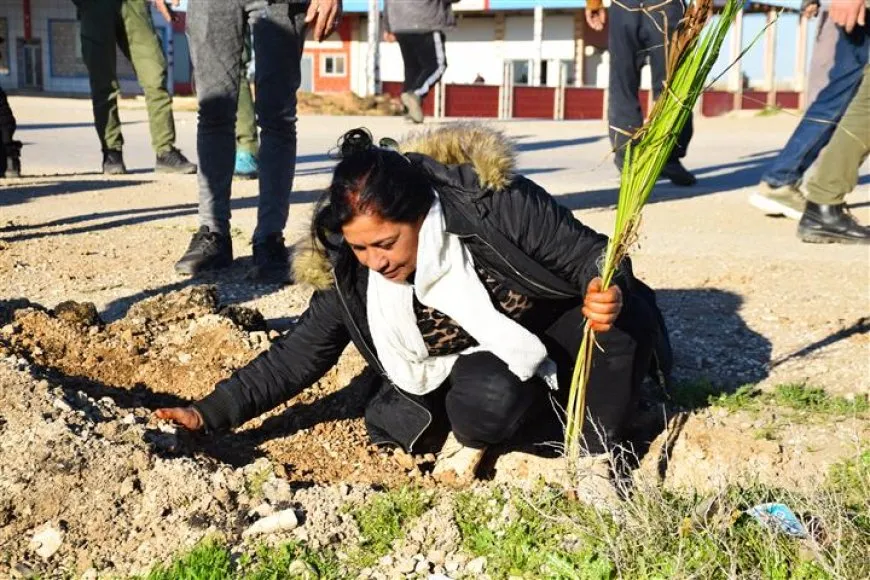 Li Til Temirê ji bo bîranîna 23 şehîdên Sibatê şitil hatin çandin