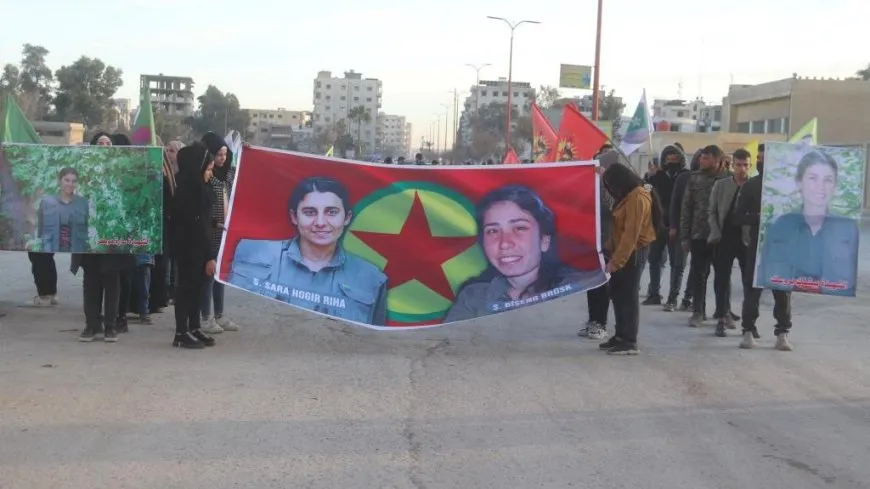 Ciwanên Reqayê bi meşekê şehîd Sara Hogir û Bîşeng Birûsk bi bîr anîn