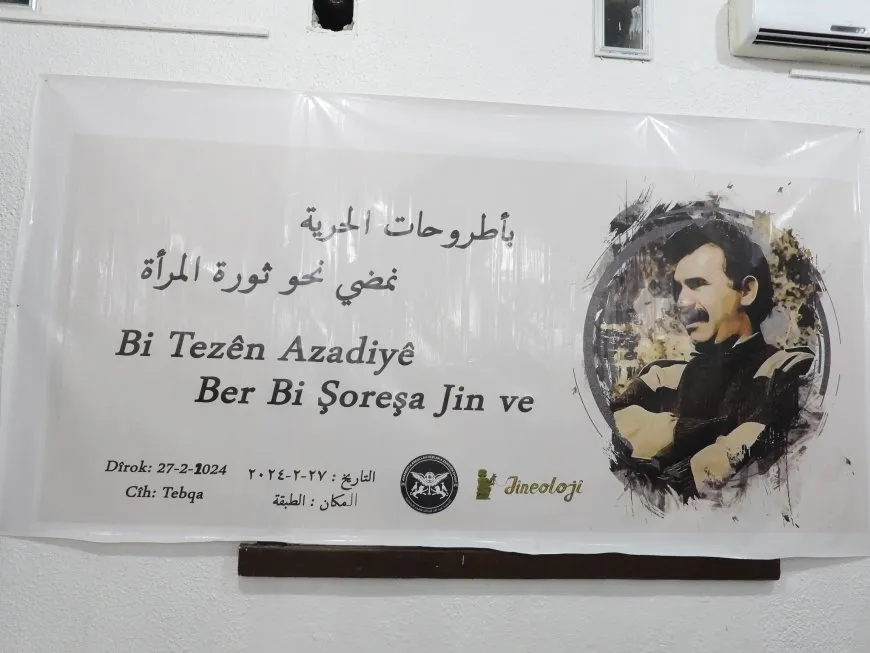 Bi diruşma ˊBi tezên azadiyê ber bi şoreşa jinê veˊ komxebatek hat lidarxistin
