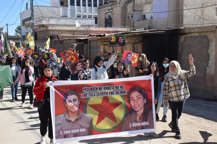 Ciwan û şêniyên Cizîrê soza tolhildana şehîd Bîşeng û Sara da