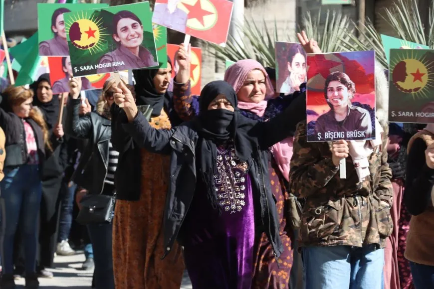 Ciwan û şêniyên Cizîrê soza tolhildana şehîd Bîşeng û Sara da