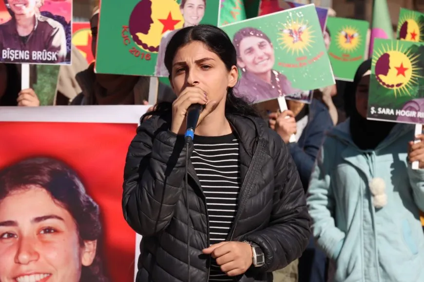 Ciwan û şêniyên Cizîrê soza tolhildana şehîd Bîşeng û Sara da