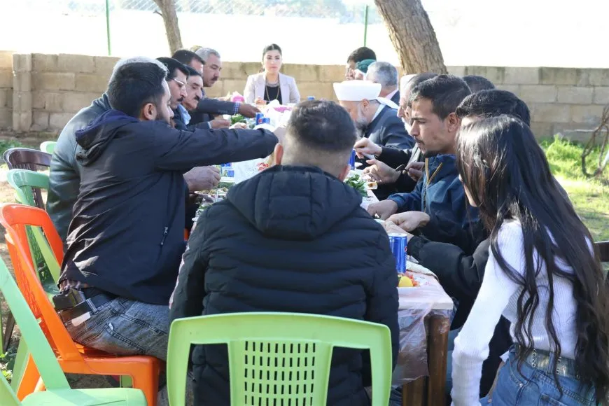 Şêx Murşid Maşûq El Xeznewî serdana Mala Êzidiyan kir