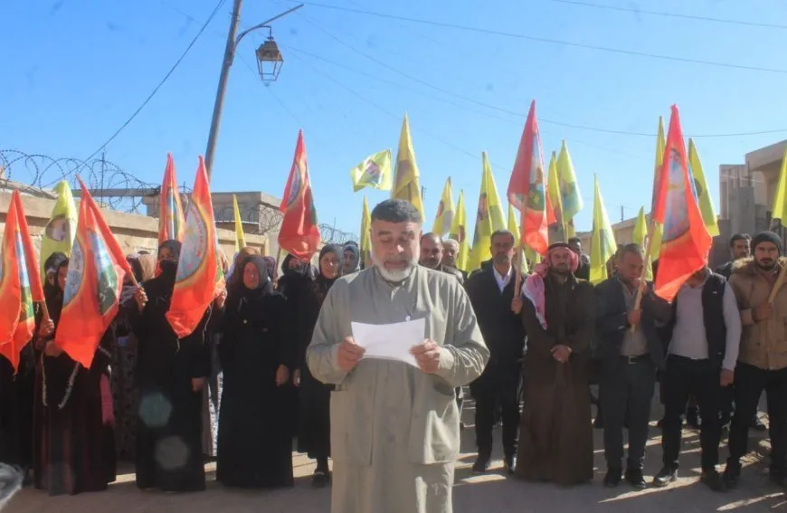 Malbatên şehîdan li hember êrişan banga hevgirtinê kir