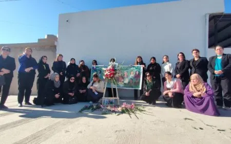 Li cihê Zelal Zagros lê şehîd bûyî starta çalakiyên 8’ê Adarê