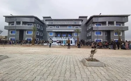 Dîmenên avahiya nû ya Zanîngeha Kobanê