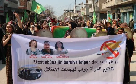 Meşa 8’ê Adarê ya li Amûdê: Birêxistinbûna jinan bersiva êrişên dagirkeriyê ye