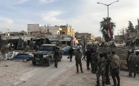 Li Derayê li dijî hêzên hikumeta Şamê êriş