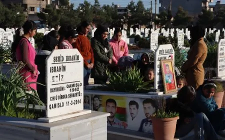Şehîdên komkujiya Şaredariya Qamişlo hatin bibîranîn