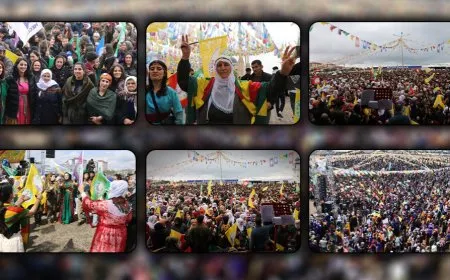 Li Bakurê Kurdistanê coşa Newrozê: Dema azadî û serkeftinê ye