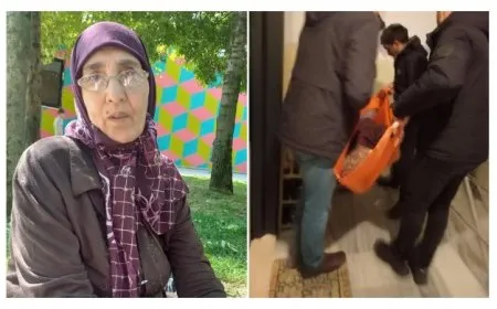 Dayika 75 salî ji ber ku pere ji keça xwe ya girtî re şandin hat girtin
