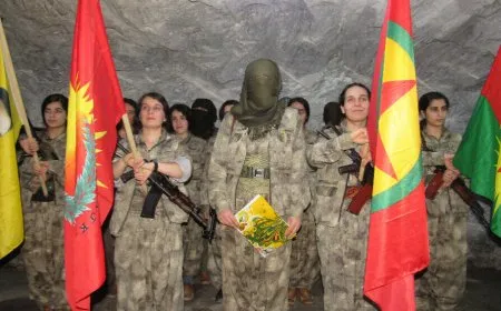 YJA Starê bi meşaleyan Newroz pîroz kir
