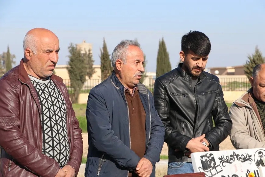 Di salvegera 11`an a ANHA`yê de serdana gorên şehîdan hate kirin
