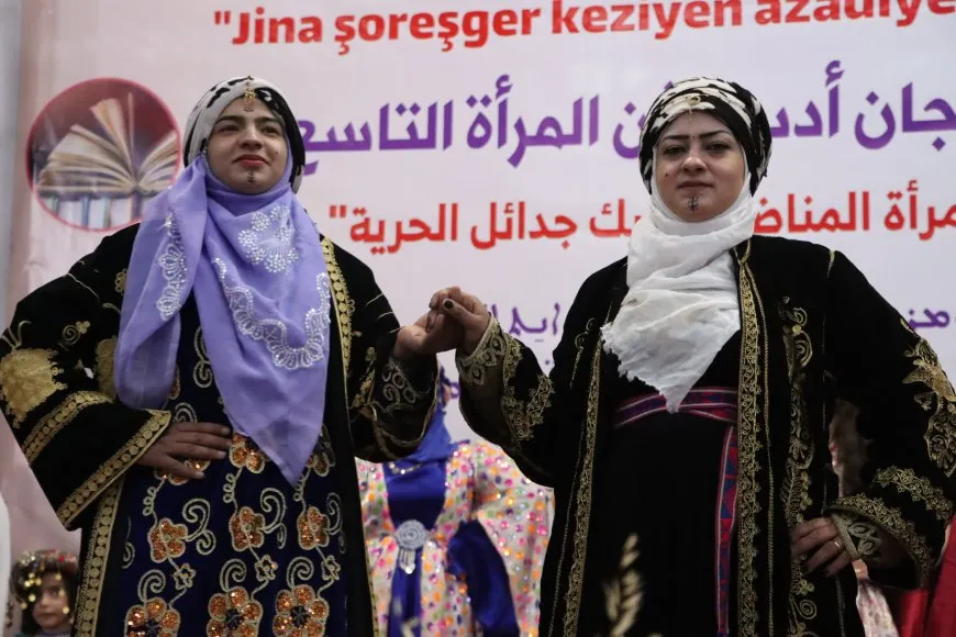 Ji Mîhrîcana Wêje û Hunera Jinê çend wêne û dîmen