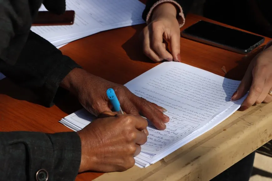 Şêniyên îmze dan: Canê me fedayî Rêbertî ye
