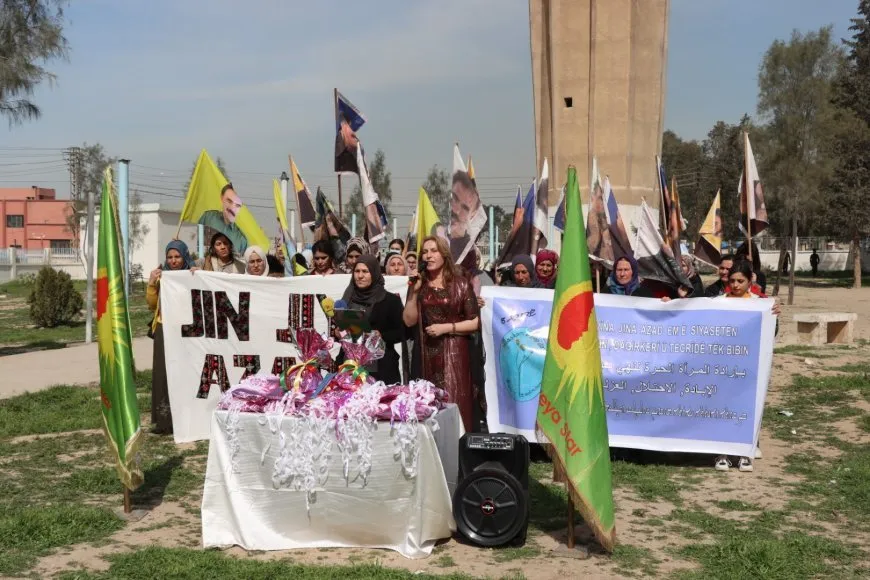 Bi hezaran jinan bi nameyan daxwaza azadiya fîzîkî ya Rêber Abdullah Ocalan kir